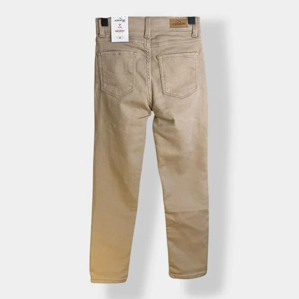 Jordache Girls Tan Skinny Jeans‎ 7 Slim